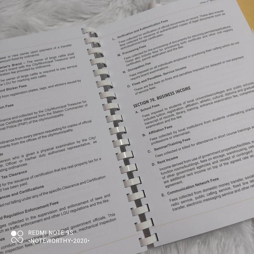 BCLTE LTOM Local Treasury Operations Manual Reviewer 2nd Ed W/ Additional Notes and MCQs