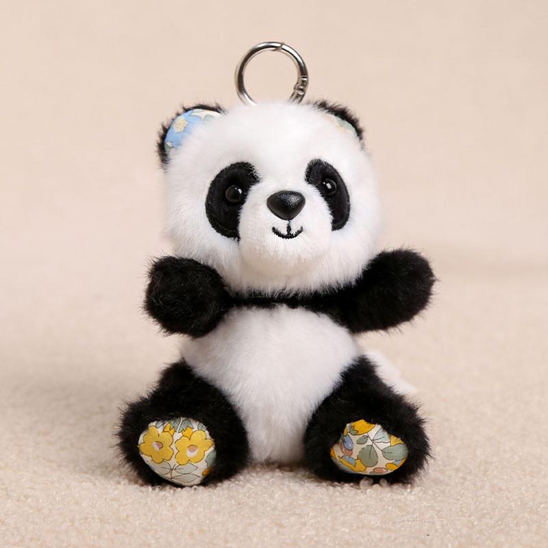 Animal Plush Keychain With Short Pile Fabric For Kids And Adults