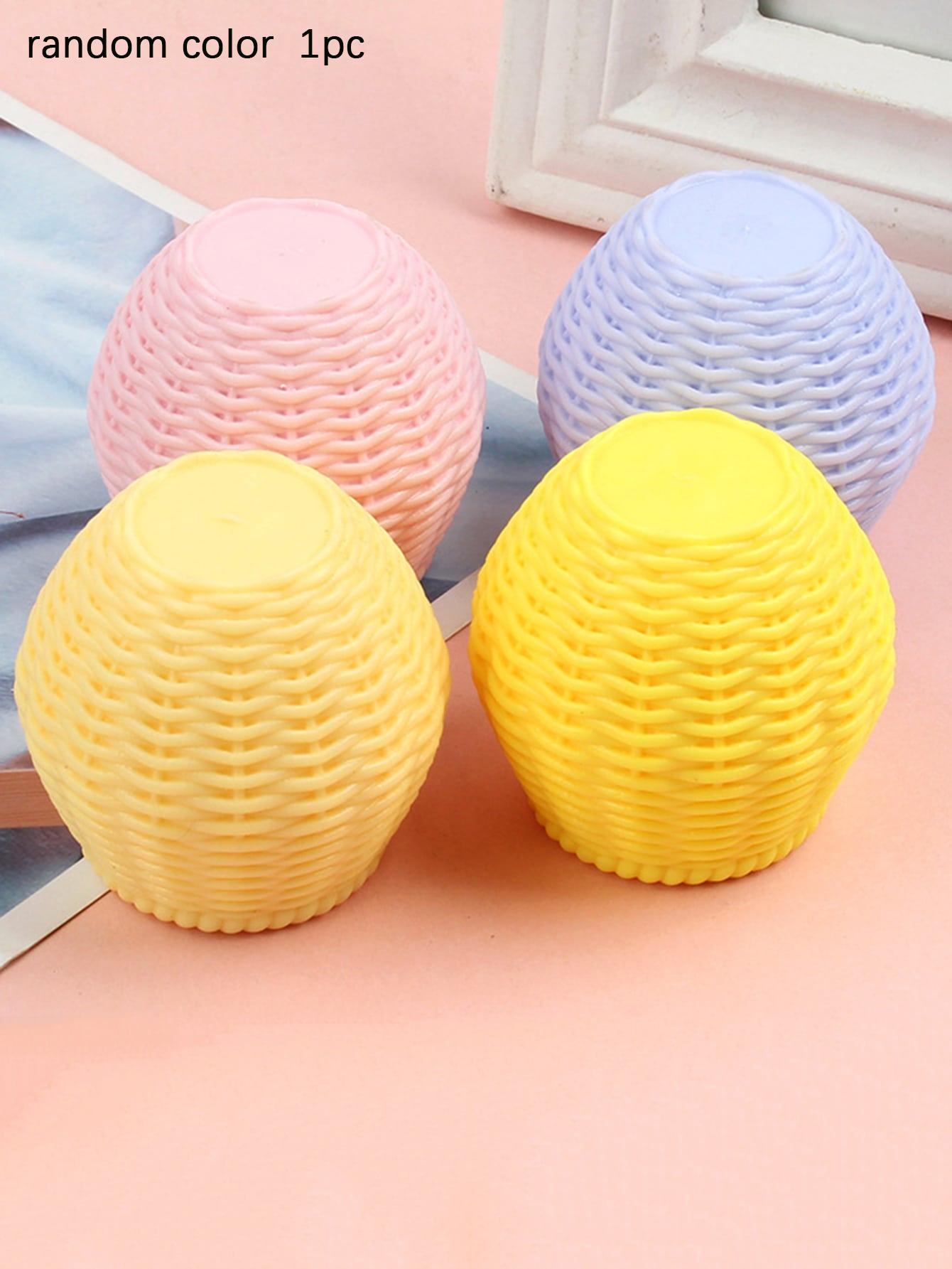 

1pc-Cute chicken cup-shaped relaxing toy, pet dog gnawing toy, cat dog interactive toy-random color