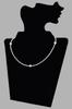 Handmade Beaded Choker Necklace with Heart Charms for Women