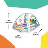 Baby Einstein Baby Einstein 4 In 1 Kickin Tunes Gym [0 Months and Up] Music Light Educational Toy Musical Instrument Indoor Play Equipment Newborn