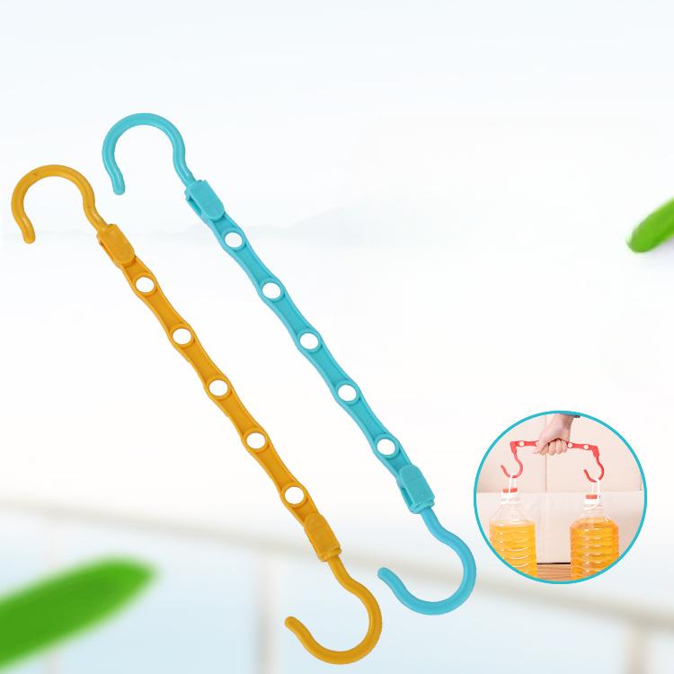 Five-hole Magic Hanger Windbreaker Rack Multi-function Windproof Hanger Five-hole Magic Hanger