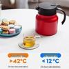 Large Capacity Portable Stewing Teapot for Home or Office Use