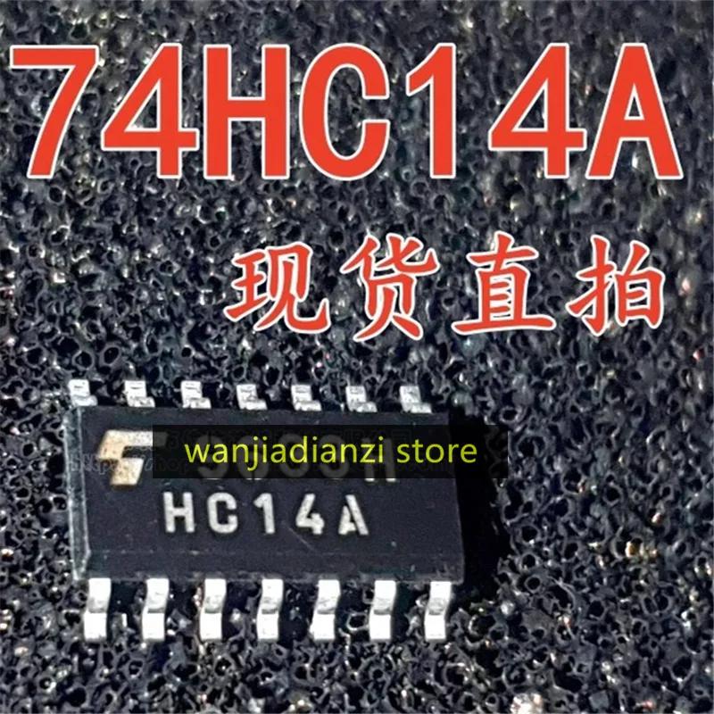

5PCS New silk screen 74HC14A medium body 5.2mm patch SOP14 TC74HC14AF MC74HC14AFEL