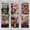 9 Sheets Halloween Window Clings Decals for Party Decoration, Reusable Double Side Halloween Window Stickers, Indoor & Outdoor Home Decor,Ghosts,
