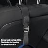 1pc Car Seat Hooks For Headrest PU Leather Space Saving Storage Universal Anti-Slip Hook Holder Storage Car Interior Accessories