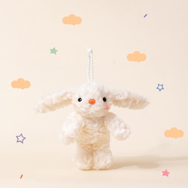 

Cartoon Cute Lady Rabbit Pendant Doll Gauze Skirt Rabbit Doll Backpack Hanging Doll Keychain Gift 20cm