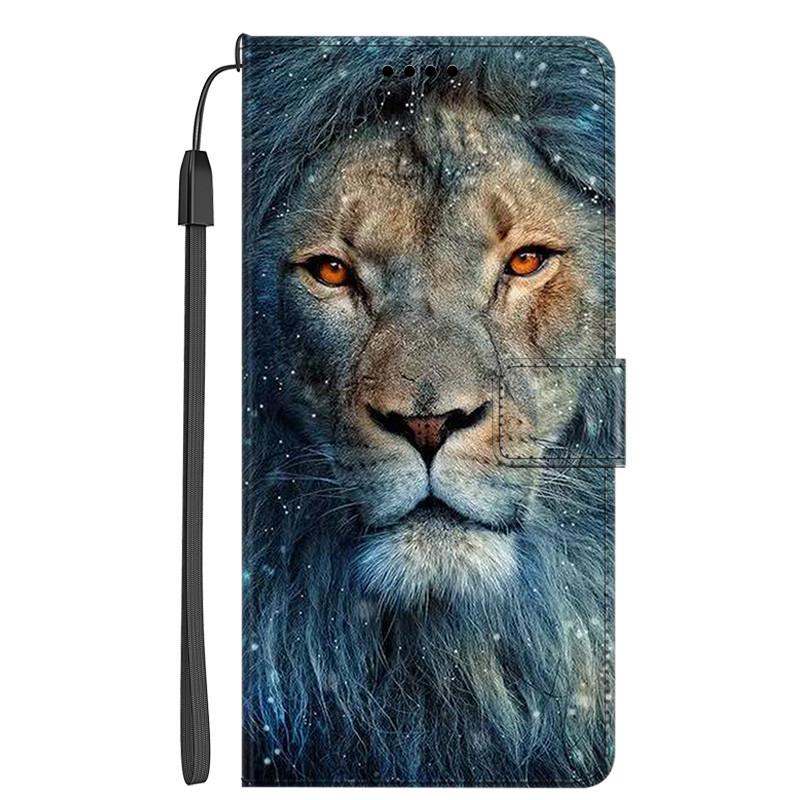 Animal Leather Flip Case for Samsung Galaxy M16 F16 5G Leather Magnetic Wallet Covers for Galaxy F16 Stand Phone Bag Galaxy M 16
