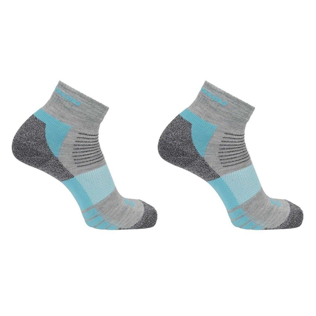 SALOMON Mens Merino Wool Ankle Socks (Pack of 2)