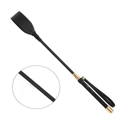 1Pc Riding Crop Equestrian Training Lightweight PU Leather Outdoor Portable Pointer Non Slip With Handle Horse Whip Racing