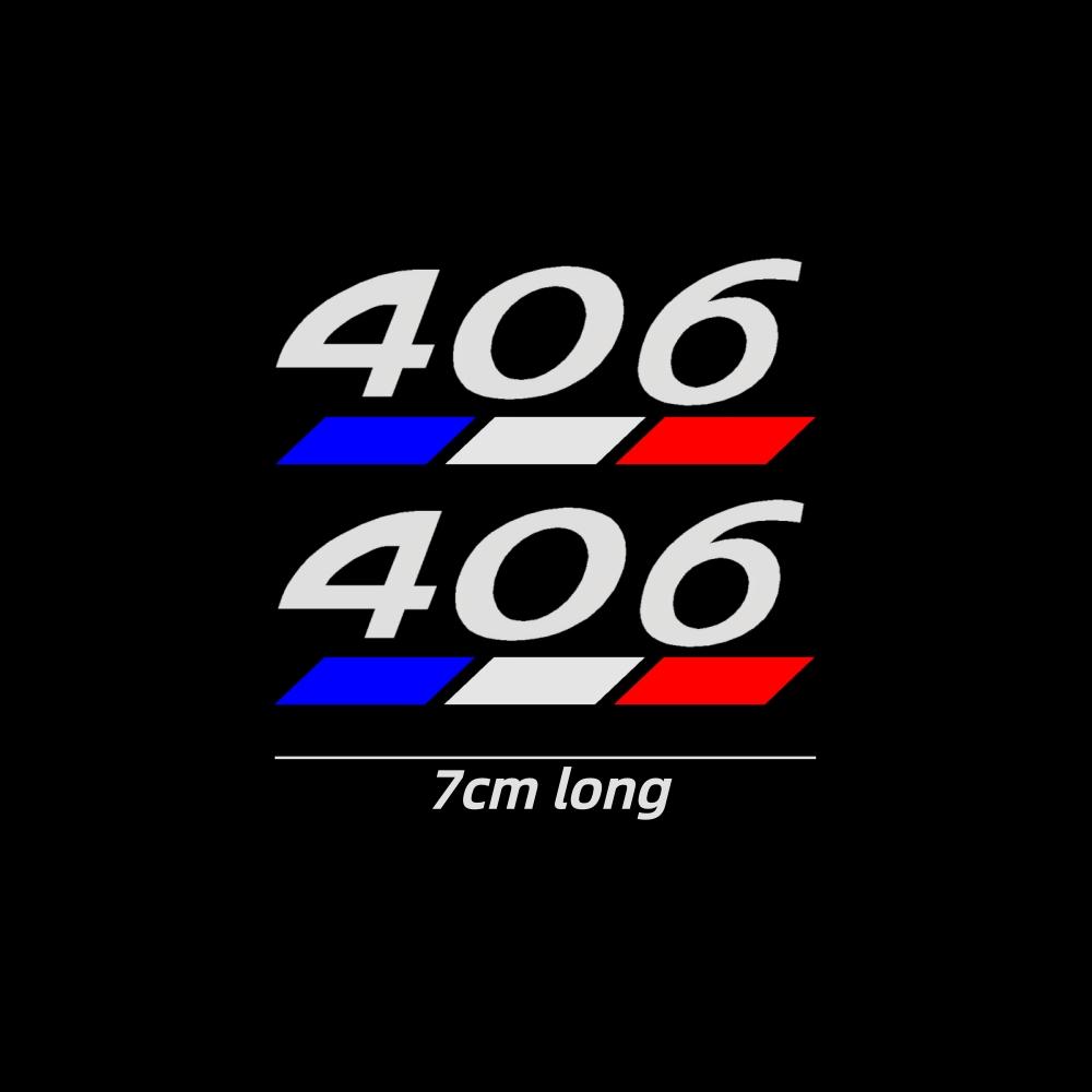 2Pcs, Car Sticker Decal Center Pillar Sticker for z333 3008 5008 2008 106 107 108 205 206 207 208 RCZ 306 307 308 508 406 407 333z