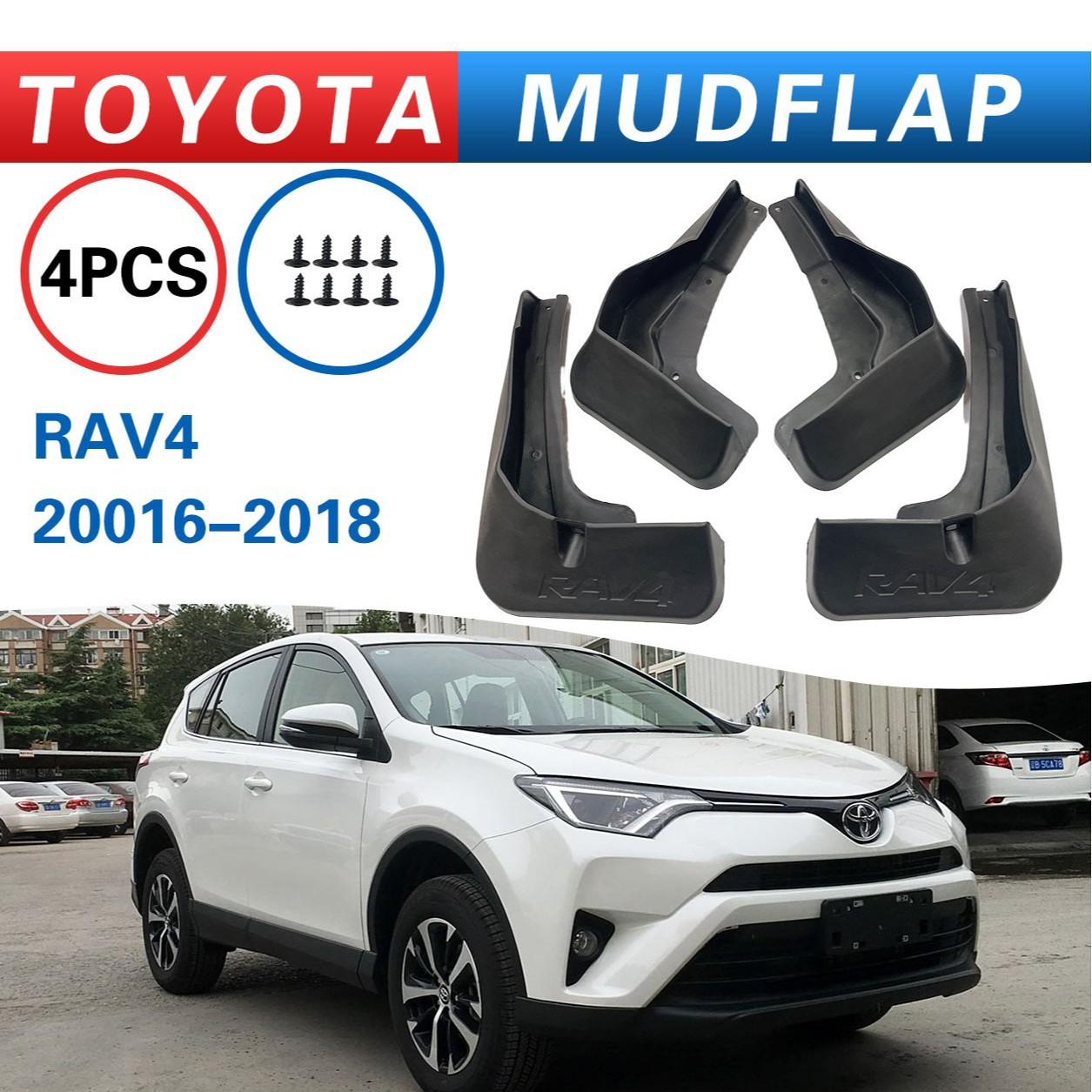 

Для Toyota RAV4 2016-2018, грязезащитные щитки (брызговики) для модификации шин автомобиля, брызговики для защиты от грязи, передние и задние крылья колес 2016-2018