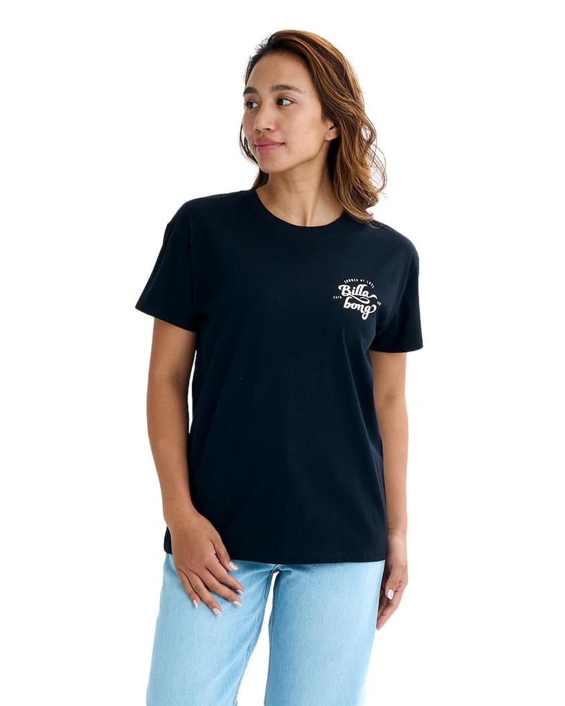 SQUARE LOGO BOY FIT TEE