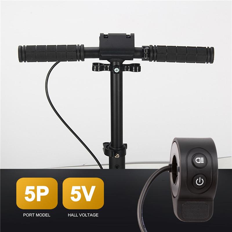 

A51K-Electric Scooter Accelerator Speed Controller For HX X6 X7 X8 Electric Scooter Accessories Parts чорний