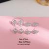 Copper-Plated Gold & Silver Demon Eye Earrings with Zircon for Women - Niche Luxury Design