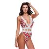 Bodysuit - Baci White Floral & Lace Teddy M/L