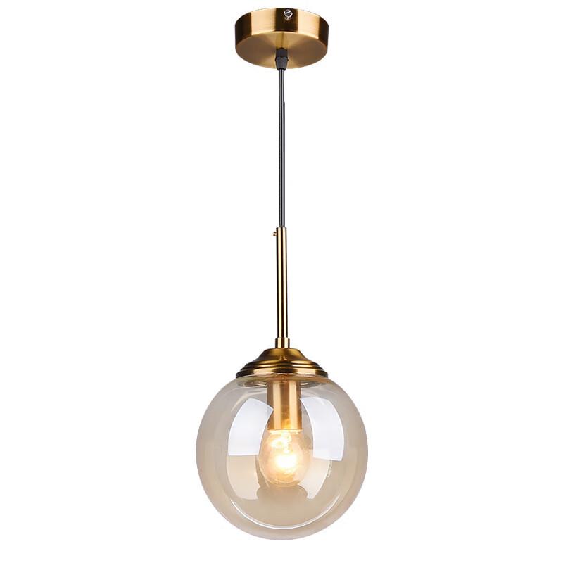 Nordic Round Glass Ball Pendant Light