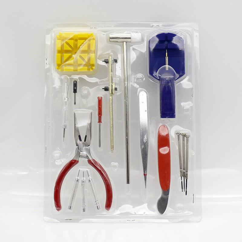 Watch Repair Tool Kit: 162-Piece Set with Band Remover, Case Opener, Battery Replacement Tools
