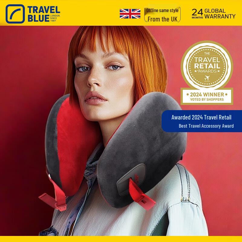 Memory Foam U-shaped Travel Neck Pillow