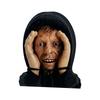 Peeping Stranger Face Window Decor Halloween Creepy Scary Prop Suction Cup 23x20cm