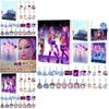 Kpop Girl Group Christmas Countdown Calendar Acrylic Keychain With 24 Accessories For Gift Giving