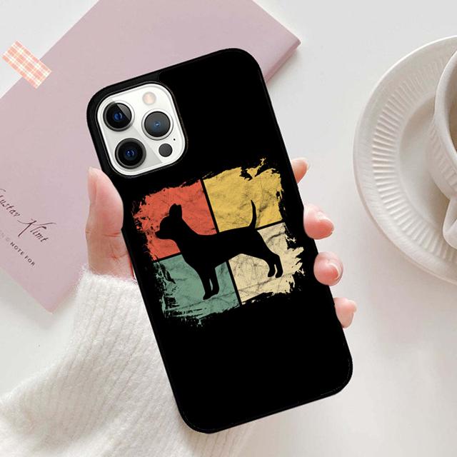 Autumu Vintage Distressed Chihuahua Dog Phone Case for iPhone 17 Air 16 16e 15 12 11 13 14 Pro Max Apple Plus Coque