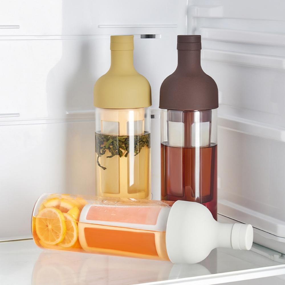 Glass Cold Brew Coffee Pot Removable Mesh Filter Household Coffee Kettle Cold Brew Fruit Tea Kettle Cold Extraction Teapot