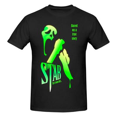 Funny Stab from The Scream Movie Perfect Gift Unisexs Tshirt Printed Tops Are Loose and Slim Fit Womens Tshirts