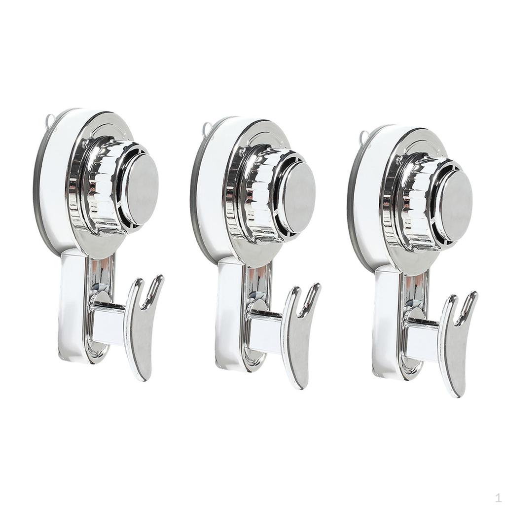 Powerful Suction Cup Hooks for Bathroom and Kitchen Organization