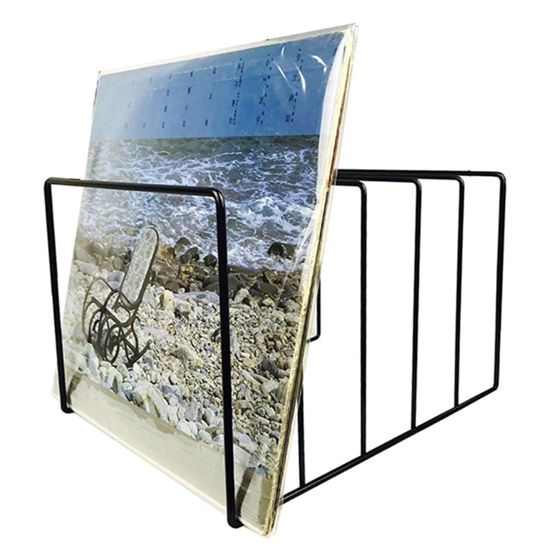 Multifunction Desk Record Shelf Organizer Office Decor for LP Record Rack Book Magzine Holder Desk Record Storage Organi