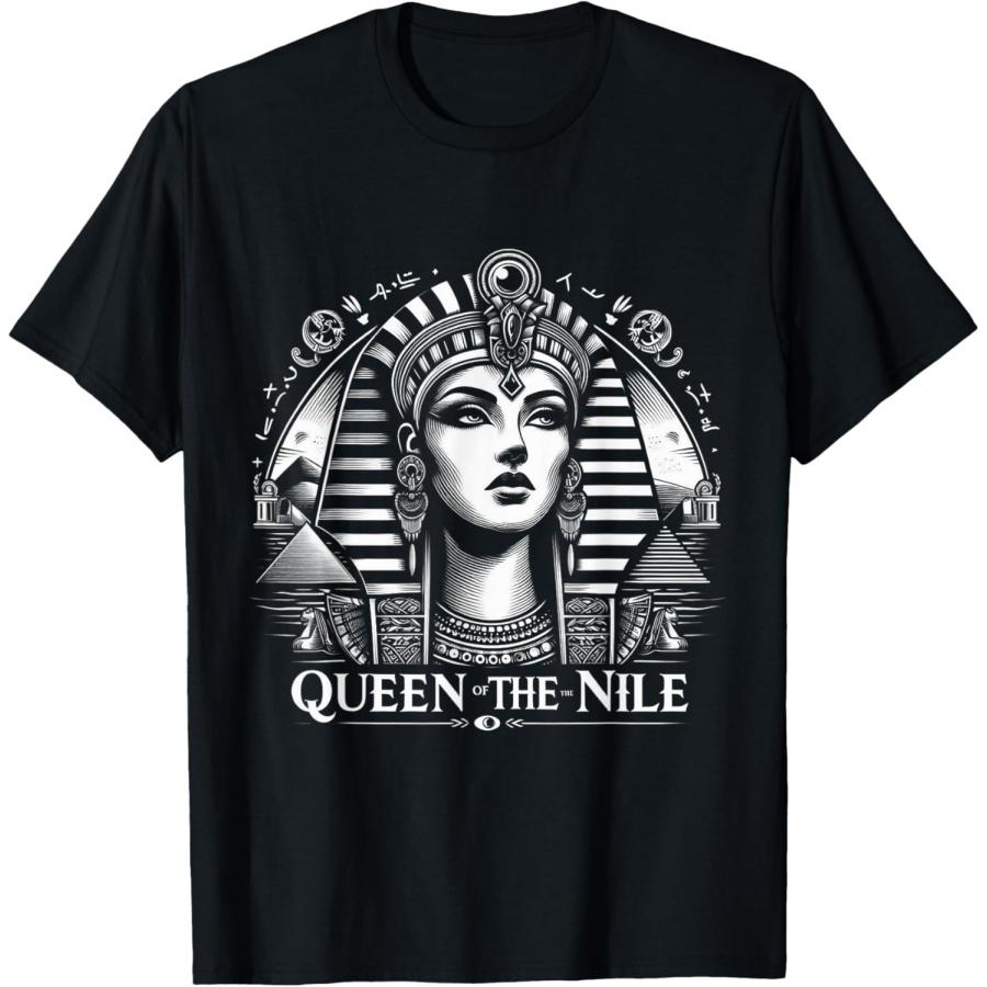 

Cleopatra Queen of the Nile Egyptian Goddess T-Shirt XXXXXL чорний