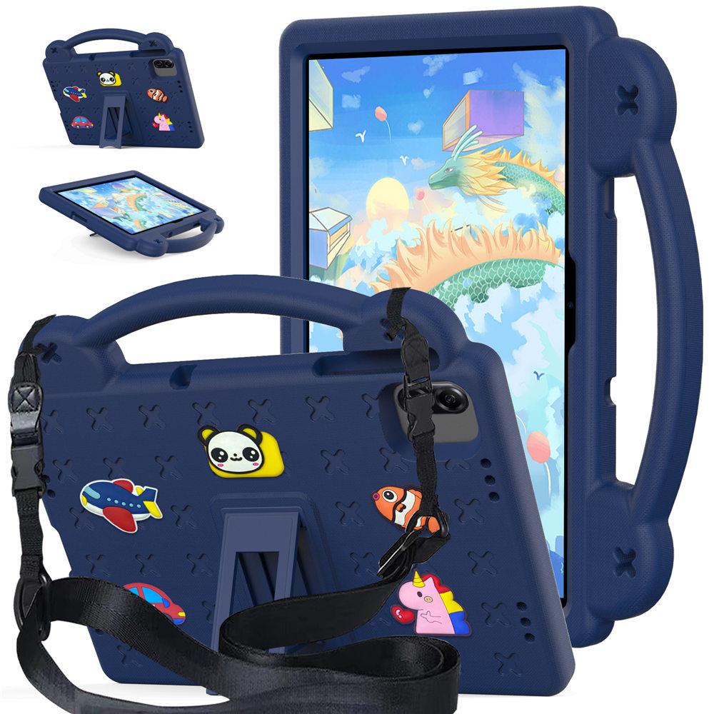 Für Honor Pad X8A Hülle, 3D Bär EVA Kinder Ständer Hülle Für Honor Pad X8A X9 11 Zoll Griff Stoßfest Tablet Rückseite