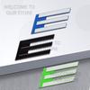 Car Decor Metal E Letter Emblem 3D Sticker Accessories For y333 EV 208 2008 308 5008 3008 iOn Expert Tail Rear Trunk Decals 333y
