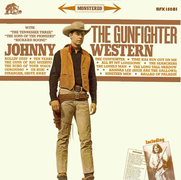 LP Record JOHNNY WESTERN - The Gunfighter BFX15081 Bear Family Rec 1981 Germany Country/Folk Used
