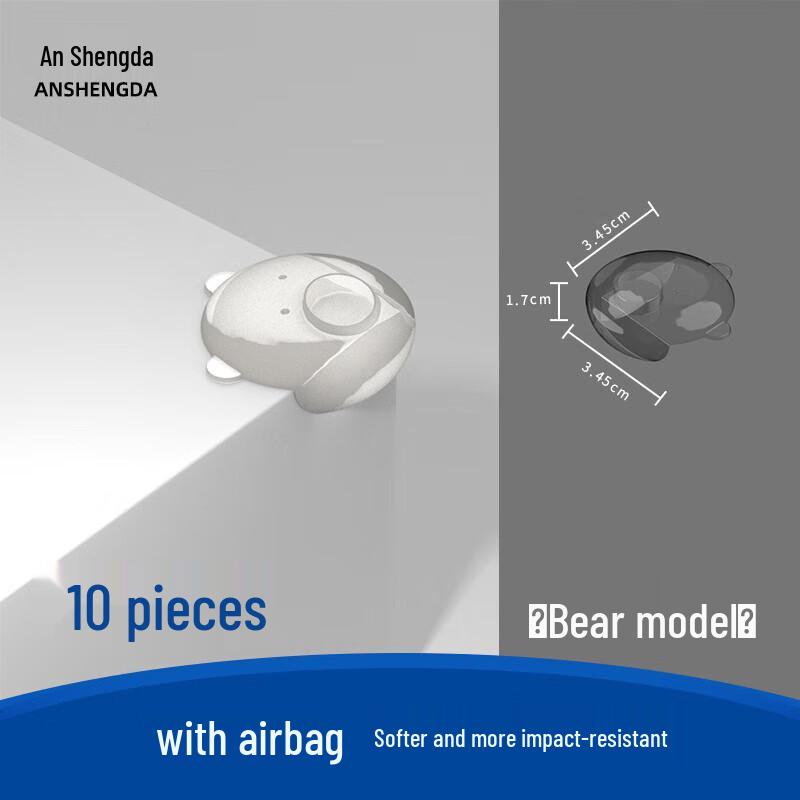 

Carpenter Tan Transparent Soft Corner Protectors (10-Pack)