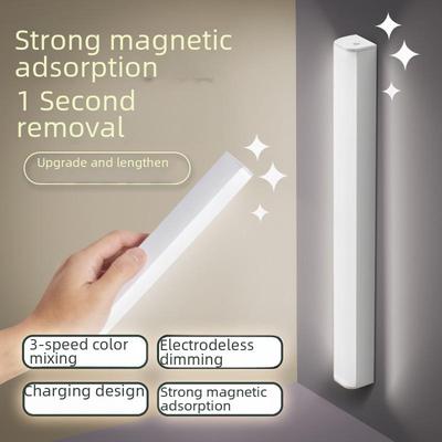 LED Night Light: Eye-Friendly, Cordless, Clip-On Reading & Bedside Lamp