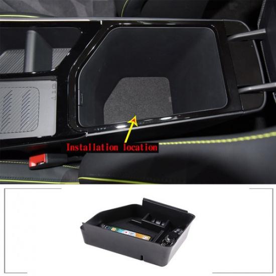 Car Center Console Storage Box Armrest Box Organizer Case Tray For Kia EV6 21-22