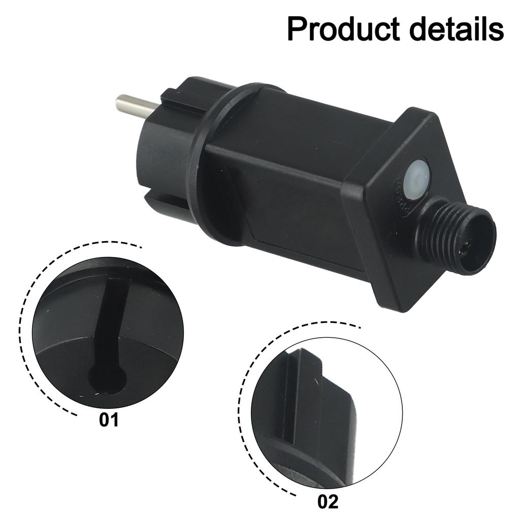 Tough Weather Resistant 24V String Light Transformer with Multiple Modes