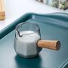 Espresso Cup High Transparency Glass with Scale Mini Espresso Extraction Measuring Cup Small Milk Cup Ounce Cup