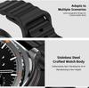 2-in-1 Smartwatch mit kabellosen Ohrhörern, 1,53 Zoll Voll-Touchscreen, Bluetooth, IP67, Kompatibel mit Android iOS