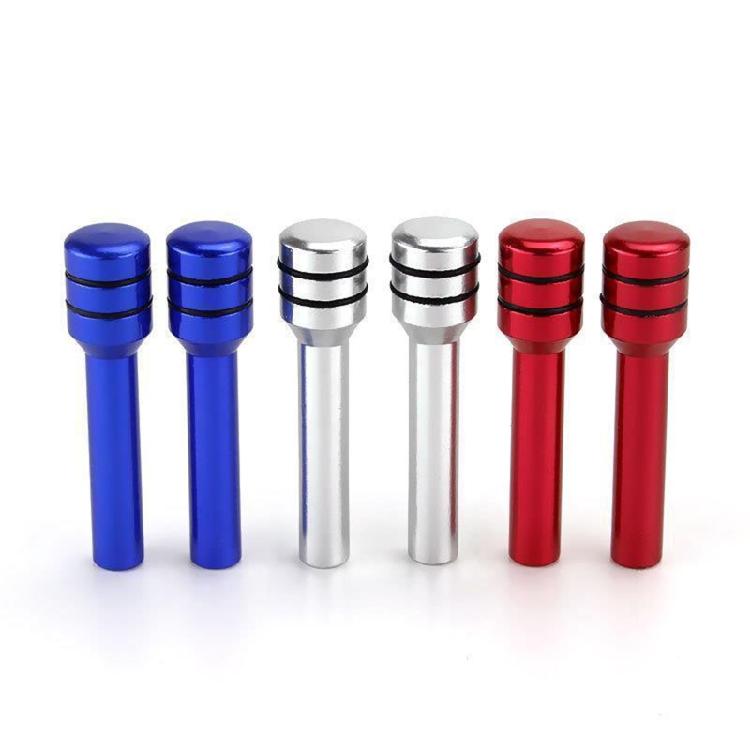 Universal Aluminum Alloy SUV Car Truck Interior Door Lock Knob Pull Pin Cover 2x