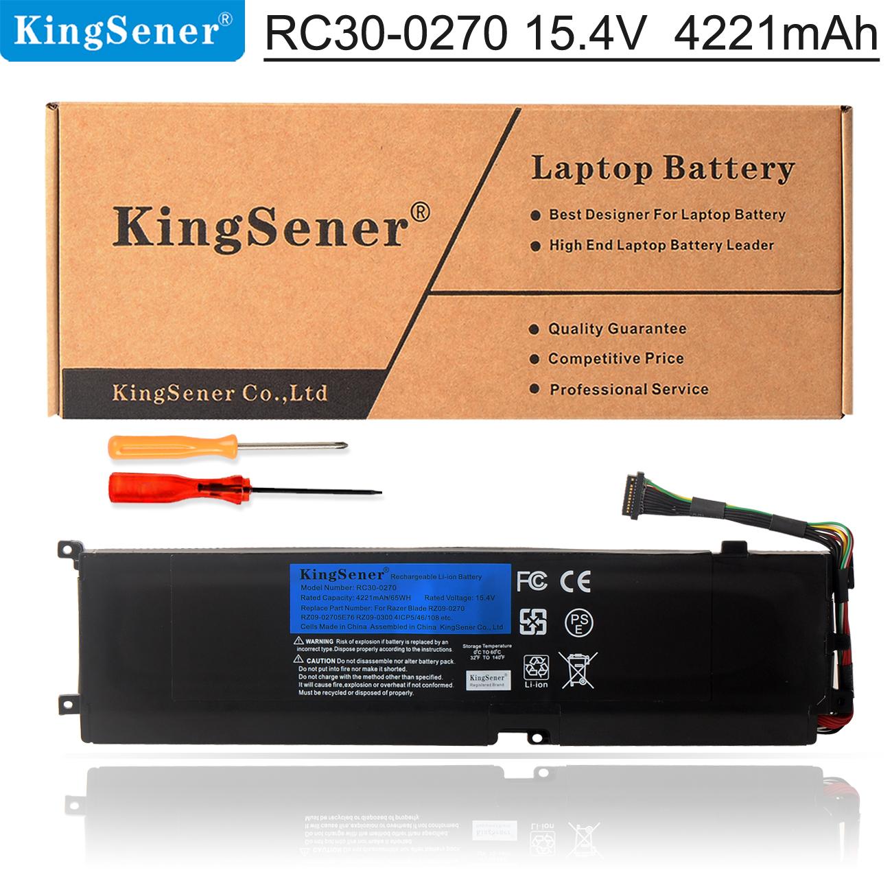

Kingsener RC30-0270 Аккумулятор для ноутбука Razer Blade 15 Base Stealth серии 2018 RZ09-03006 RZ09-0270 RZ09-02705E75-R3U1
