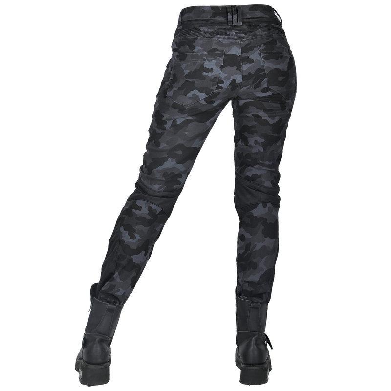 Camouflage Locomotive Slim-fitting Anti-drop Pants, Motorcycle Jeans, Locomotive Breathable Riding