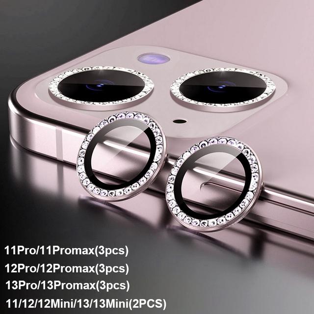 3-2PCS Camera Lens Protector for IPhone 16 15 13 11 12 14 Pro Max 9H Lens Glass for IPone 15 Pro Max 14 Plus 12 13 Mini Accessories