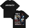 2025Summer Dei V Quien Es Dei V Underwater Album T Shirts for Men Fashion Hip Hop Street T Shirt Man Casual 100 Cotton Tshirt