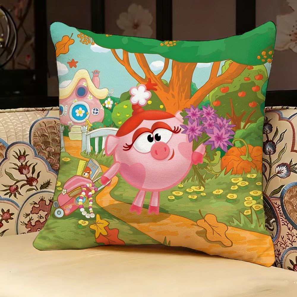 K-KikoRikis Cartoon Pillow Case Pillowcase, Double-sided Printed, Sofa Cushion, Bedroom Headboard Pillow