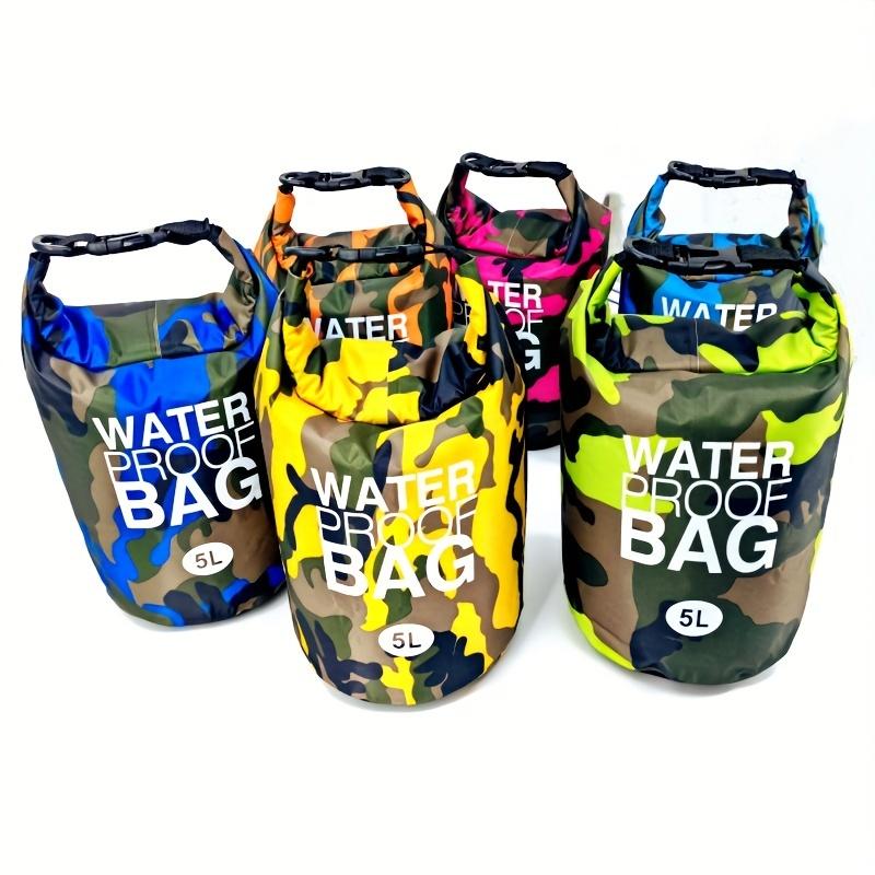 Drifting Polyester Waterproof Bag, Waterproof Bags, Water Play Dry Wet Separation Backpack, Outdoor Snorkeling and Swimming