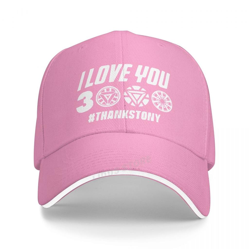 I Love You 3000 Times Thank Tony Stark Herren Baseballkappe Sommer Neue Fans Unisex Verstellbarer Sommer Papa Hut Outdoor Snapback Hüte