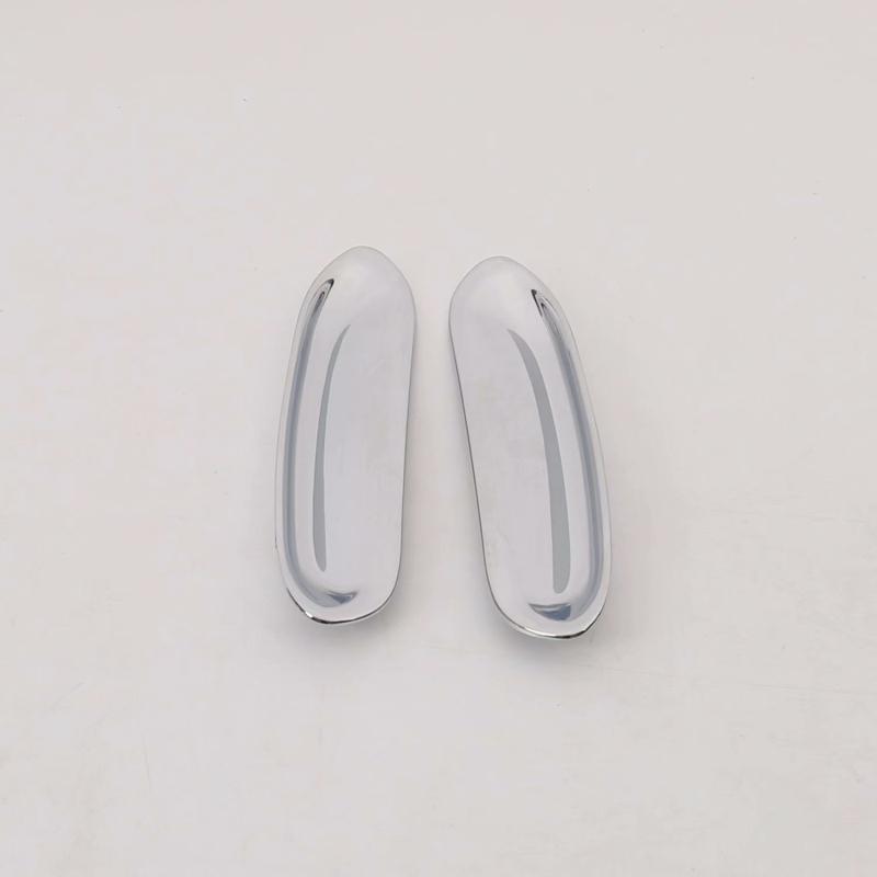 For Citroen C5 Aircross 2018 - ABS Chrome Front Rear bumper Fog Lights Lamp Cover Frame Auto Trim Exterior Kit Accessories