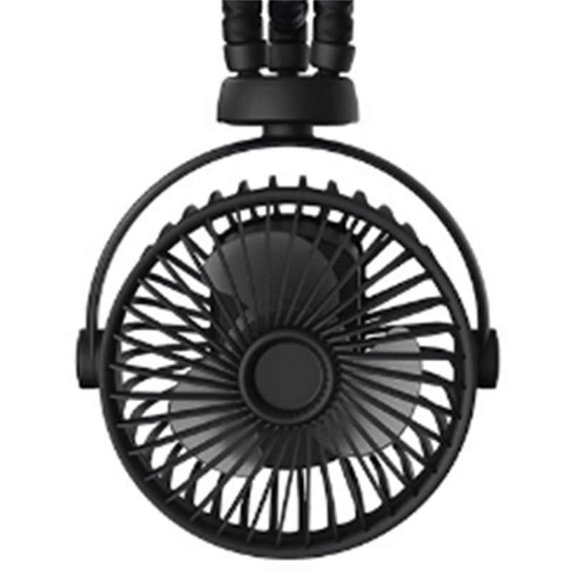 A71Z Baby Stroller Fan Mini Outdoor Fan USB Speed Flexible Octopus Fan Tripod Clip On Handheld Fan For Stroller Crib